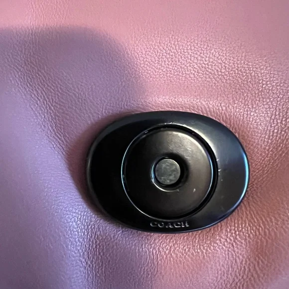 Coach Pink Mini Bag with Signature Logo - Picture 8 of 12